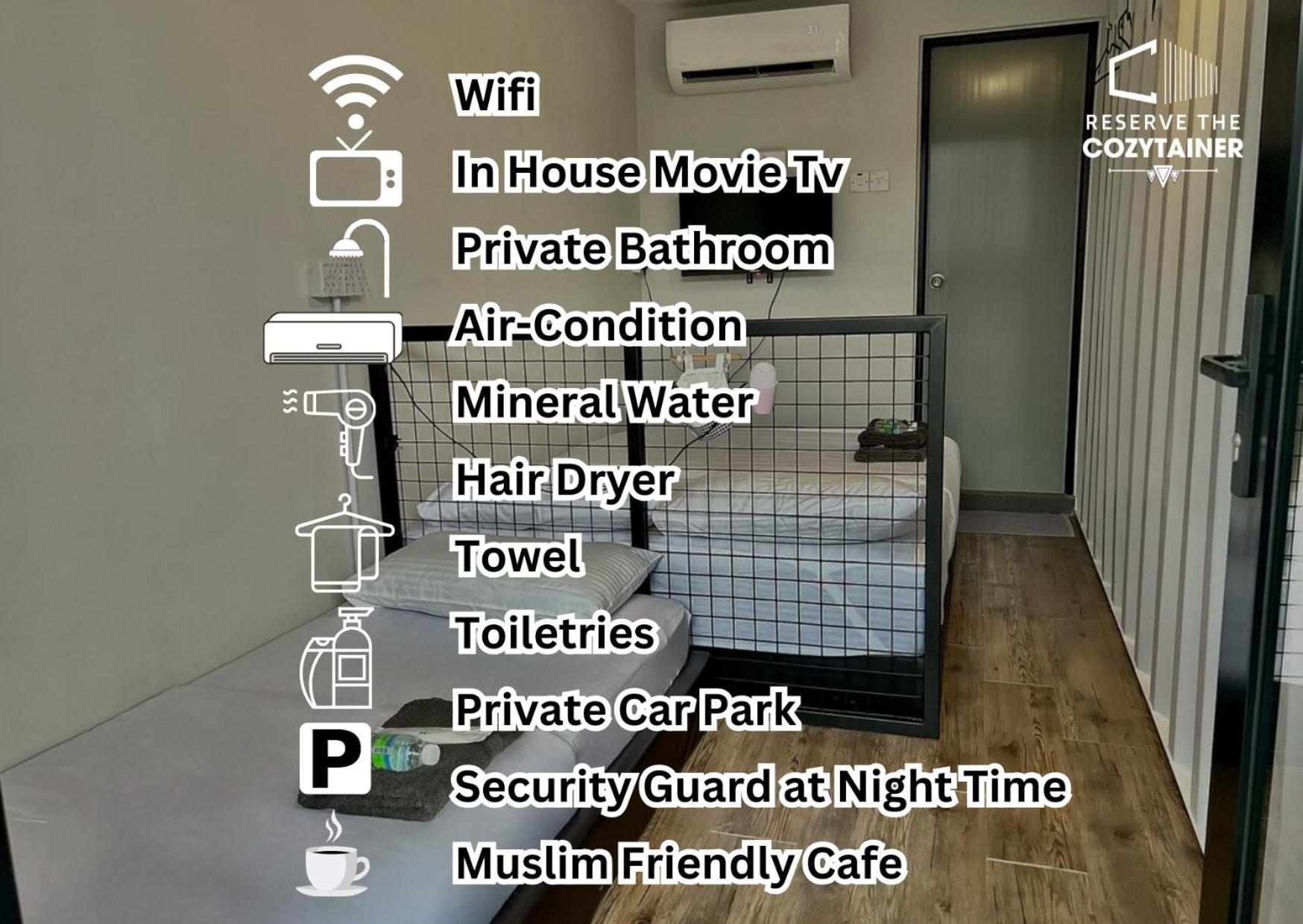 ホテル The Cozytainer タイピン エクステリア 写真